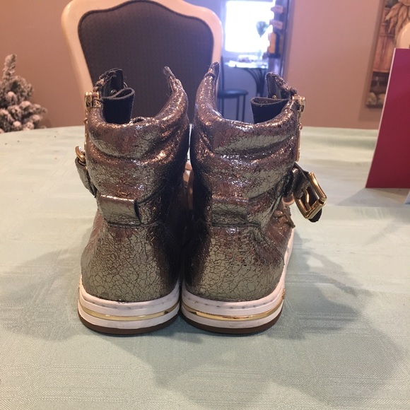 Micheal Michael Kors glam studded high tops - Picture 3 of 7